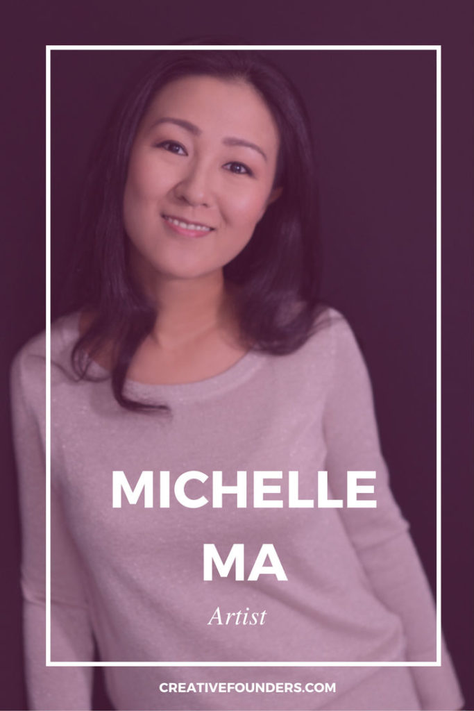 In The Studio With Chinese Artist Michelle Ma | Creative Founders